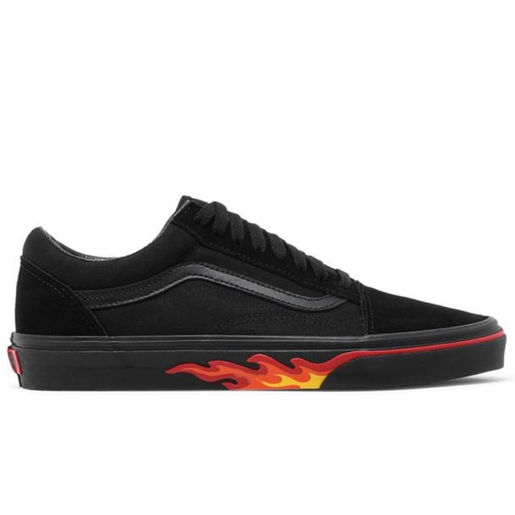 Vans Men’s Old Skool
(Flame Wall) Black/Black
VN0A38G1Q8Q
Sneakers - Picture 3 of 16